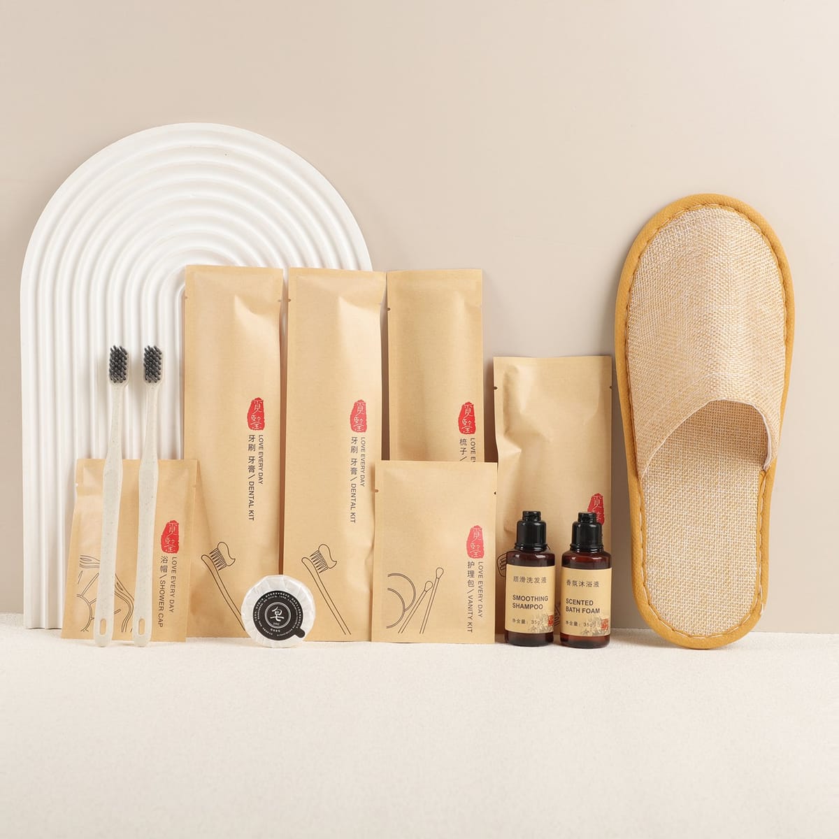 Eco Kraft Paper Amenity Series